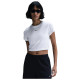 Nike Γυναικεία κοντομάνικη μπλούζα Sportswear Chill Knit Cropped T-Shirt